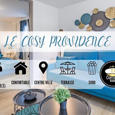 特鲁瓦Le Cosy - Providence - Parking - Terrasse公寓 外观 照片